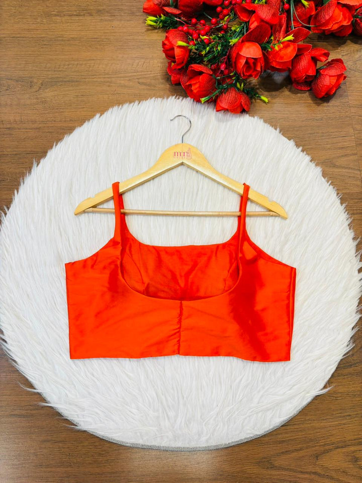 The Bonedi Baddie - Solid Fancy Designer Blouse