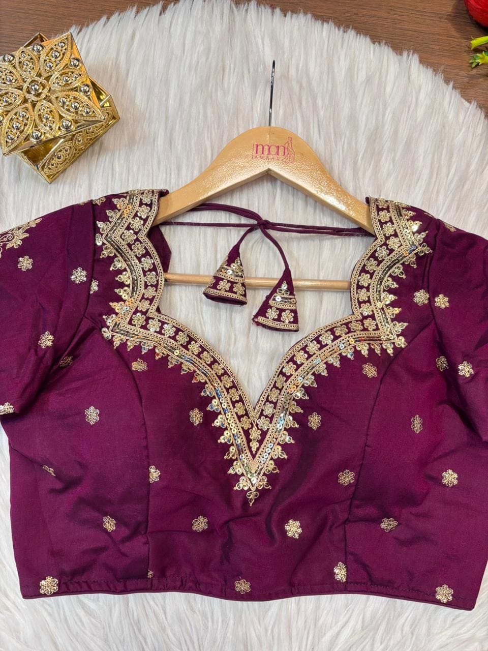 Suhani Aura - Vichitra Silk Blouse