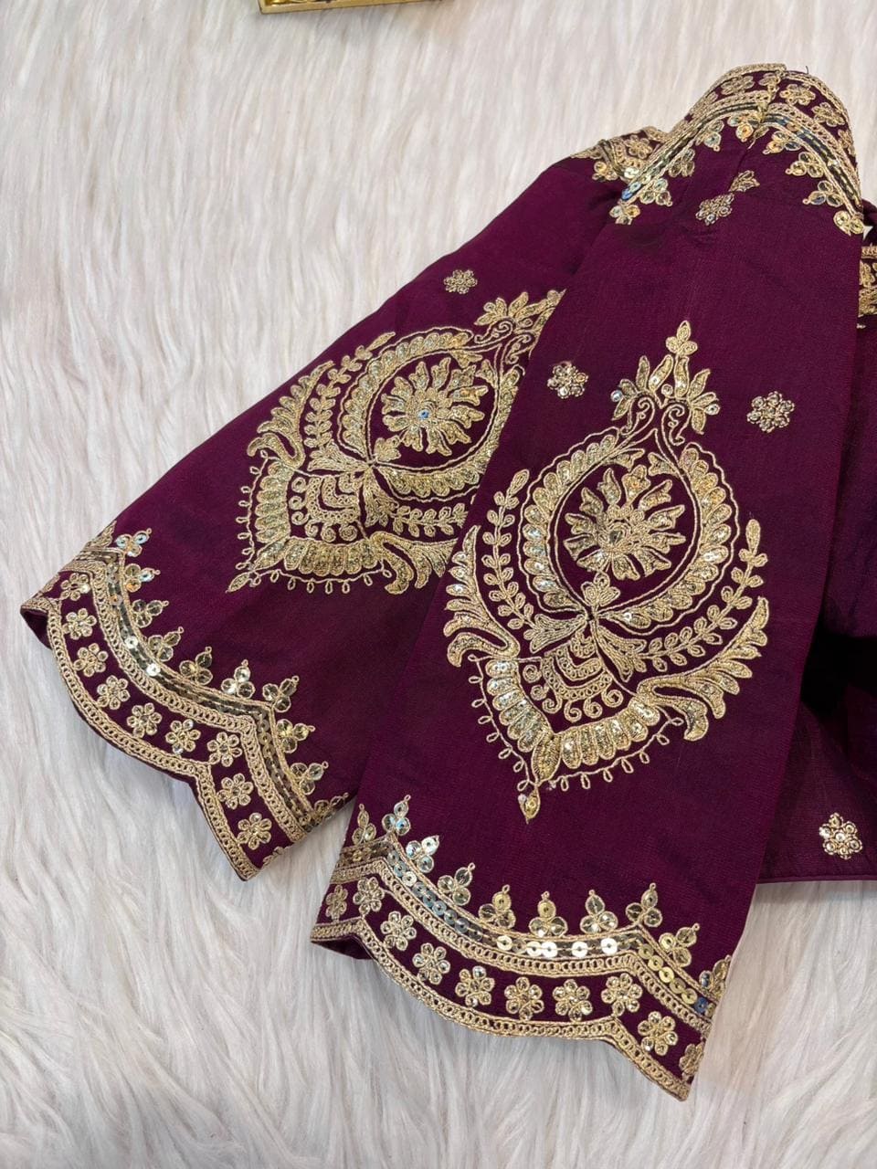 Suhani Aura - Vichitra Silk Blouse