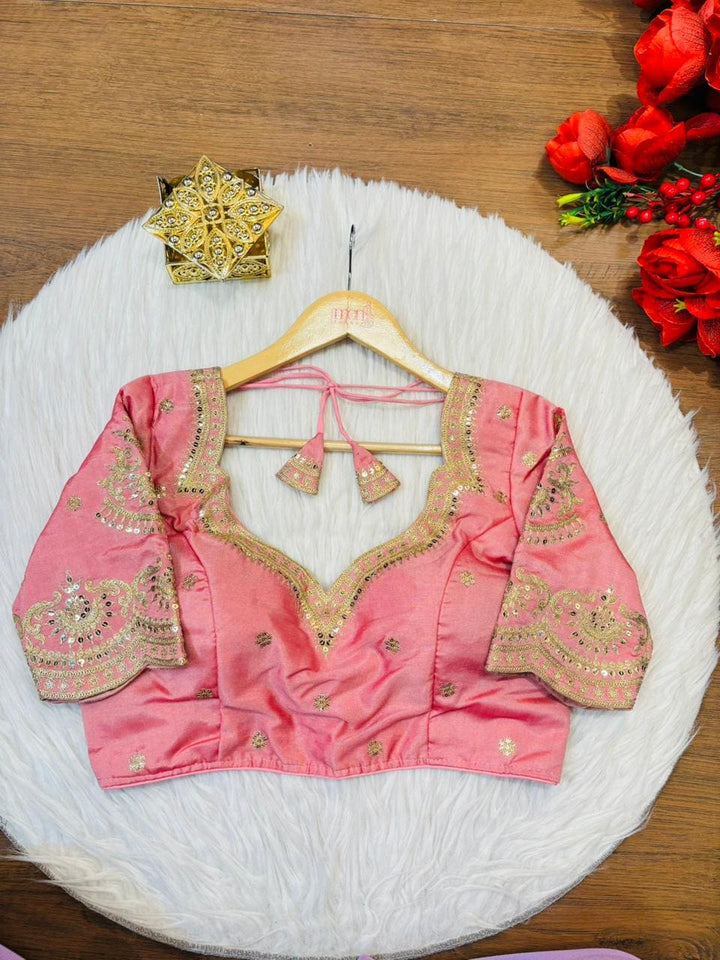 The Style Standard - Vichitra Silk Blouse