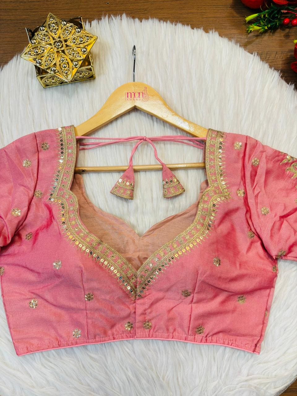 The Style Standard - Vichitra Silk Blouse