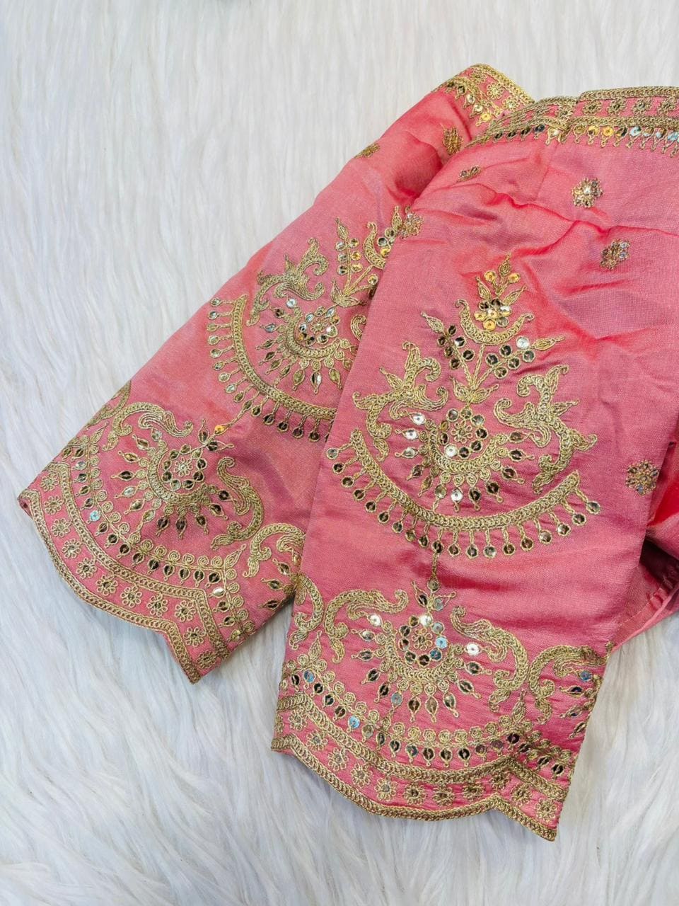 The Style Standard - Vichitra Silk Blouse