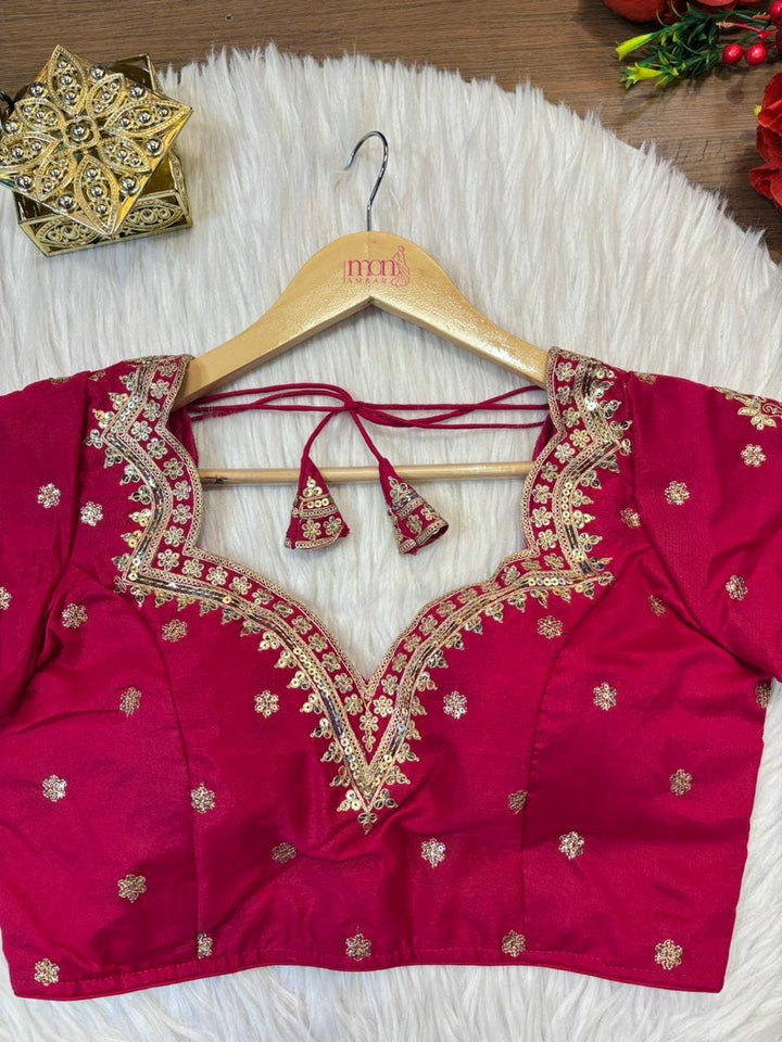 Suhani Aura - Vichitra Silk Blouse