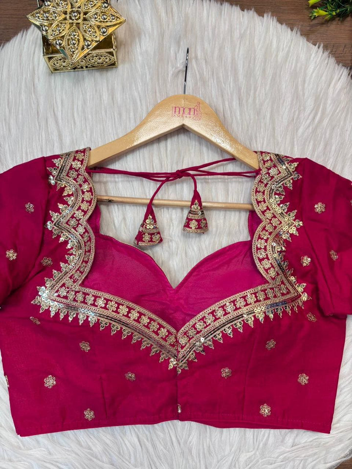 Suhani Aura - Vichitra Silk Blouse