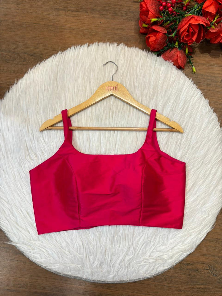 The Bonedi Baddie - Solid Fancy Designer Blouse