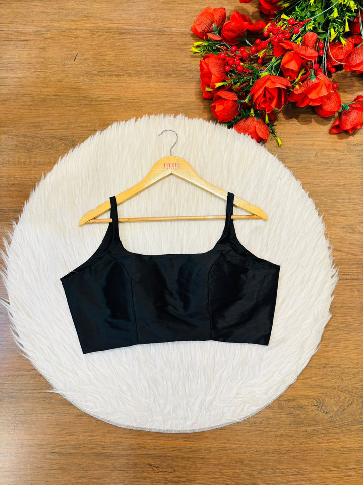 The Bonedi Baddie - Solid Fancy Designer Blouse