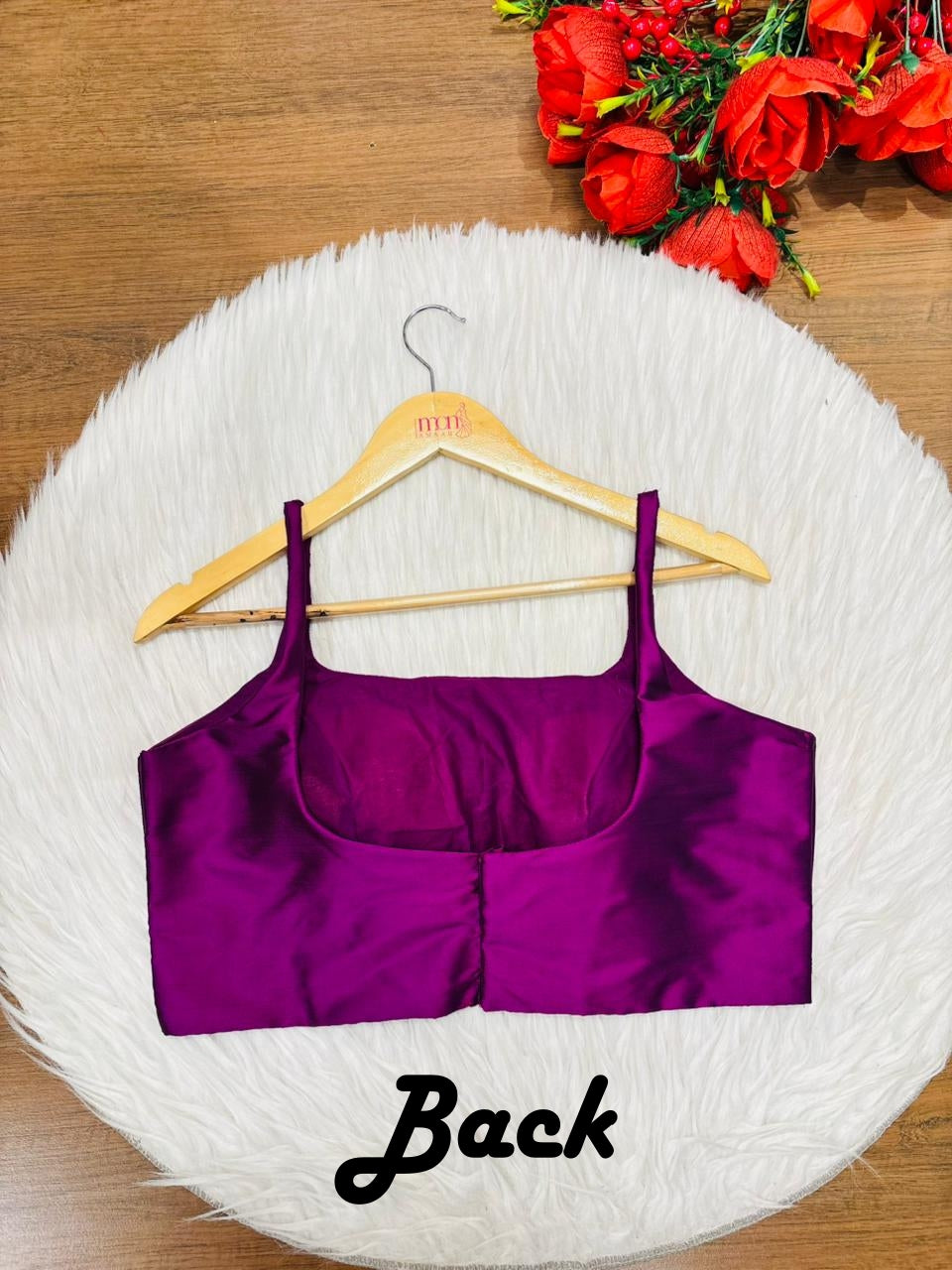 The Bonedi Baddie - Solid Fancy Designer Blouse