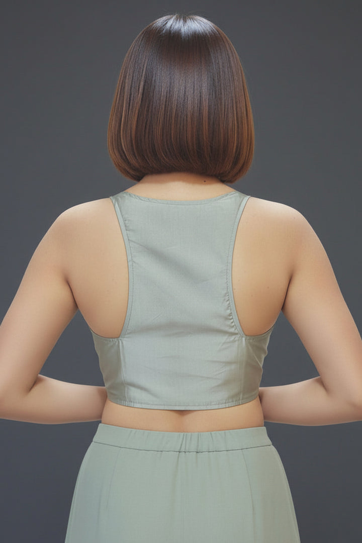 Create The look With Halter Blouse