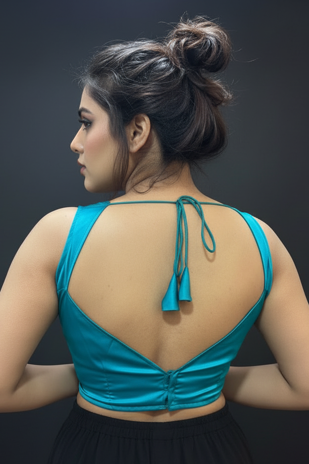 Fantastic Five-Solid Fancy Designer Blouse