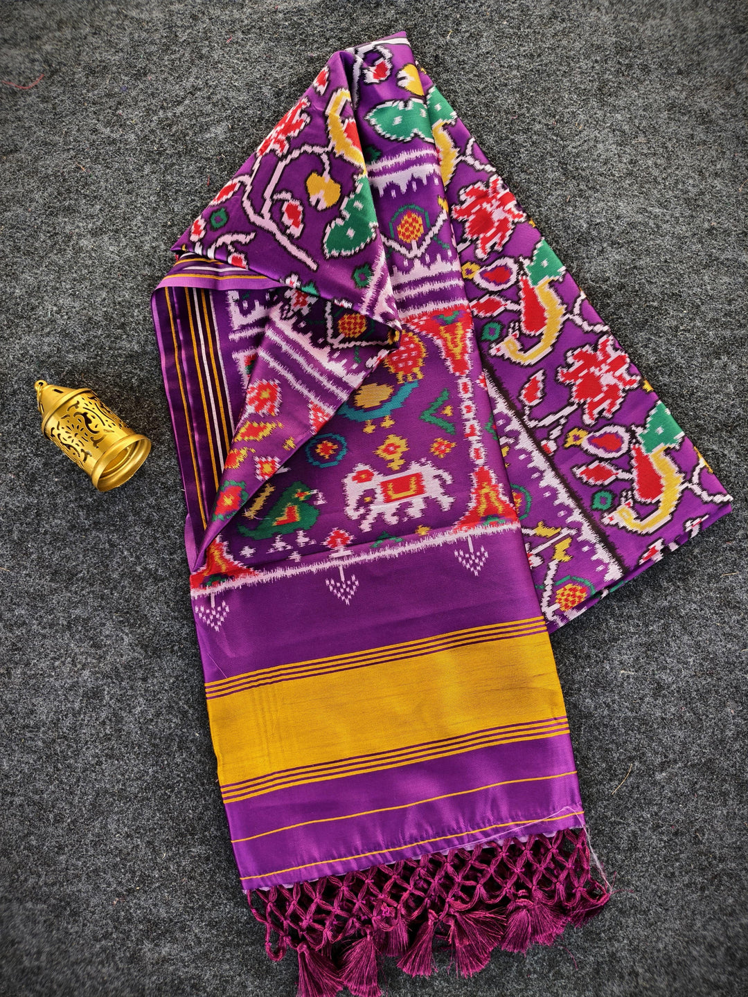 Rajrekha Patola Silk Saree