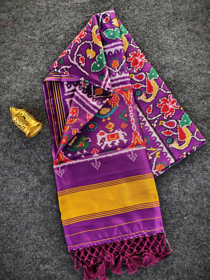 Rajrekha Patola Silk Saree