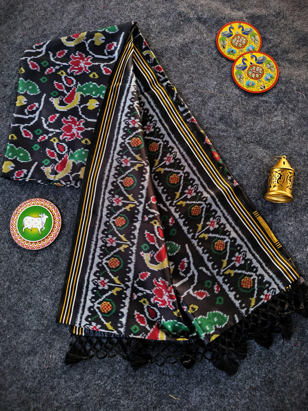 Rajrekha Patola Silk Saree
