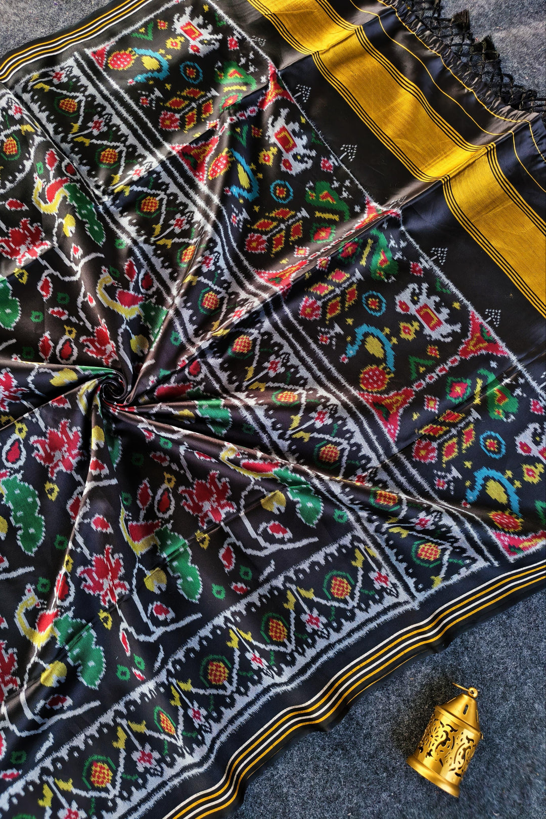 Rajrekha Patola Silk Saree