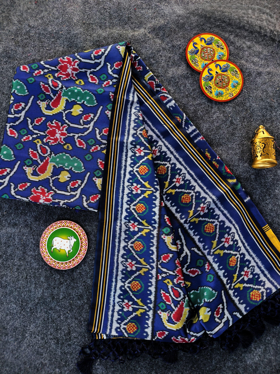 Rajrekha Patola Silk Saree