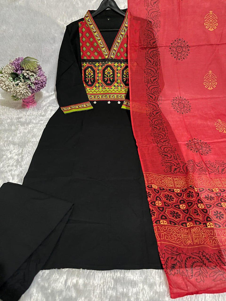 Grace of Glory Cotton Kurti Set