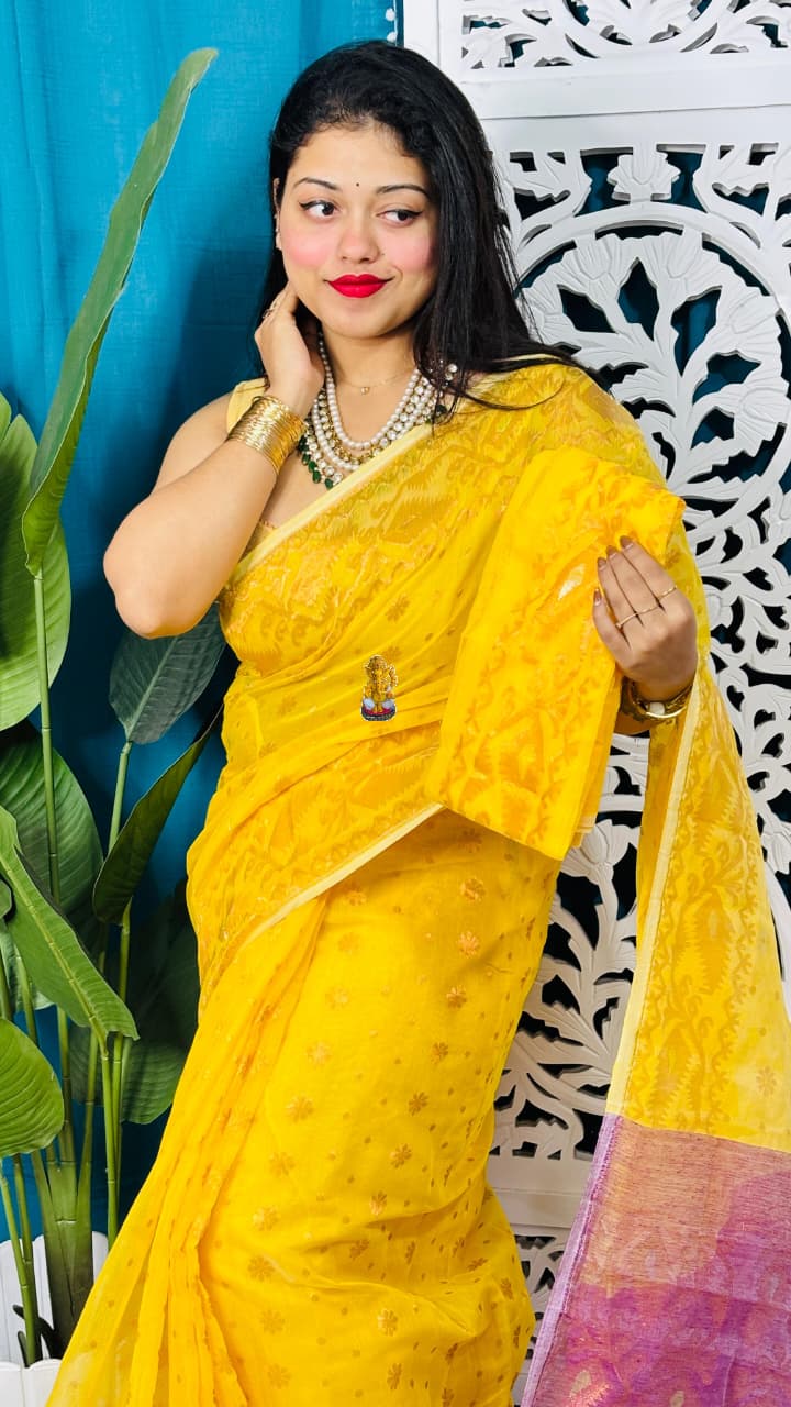 Subhasini Zari Jamdani Saree