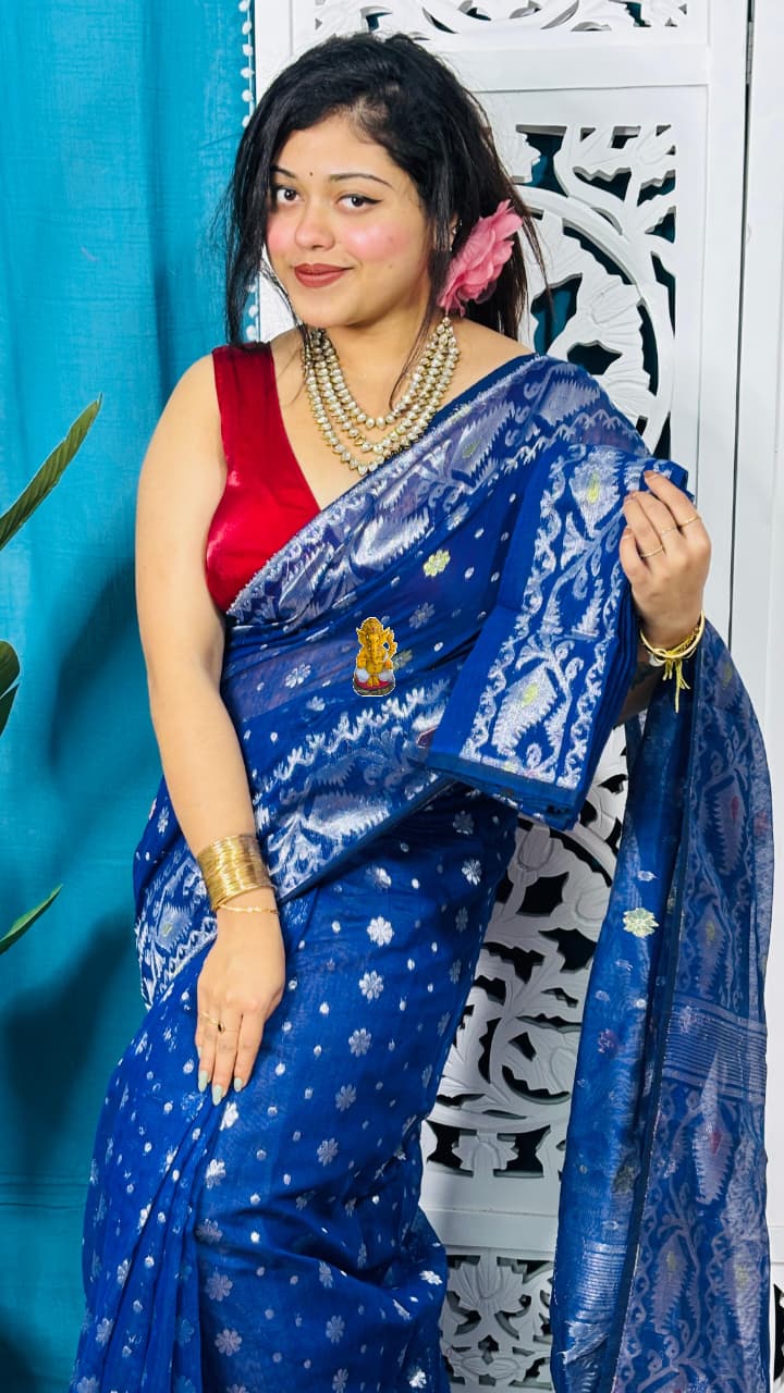 Subhasini Zari Jamdani Saree