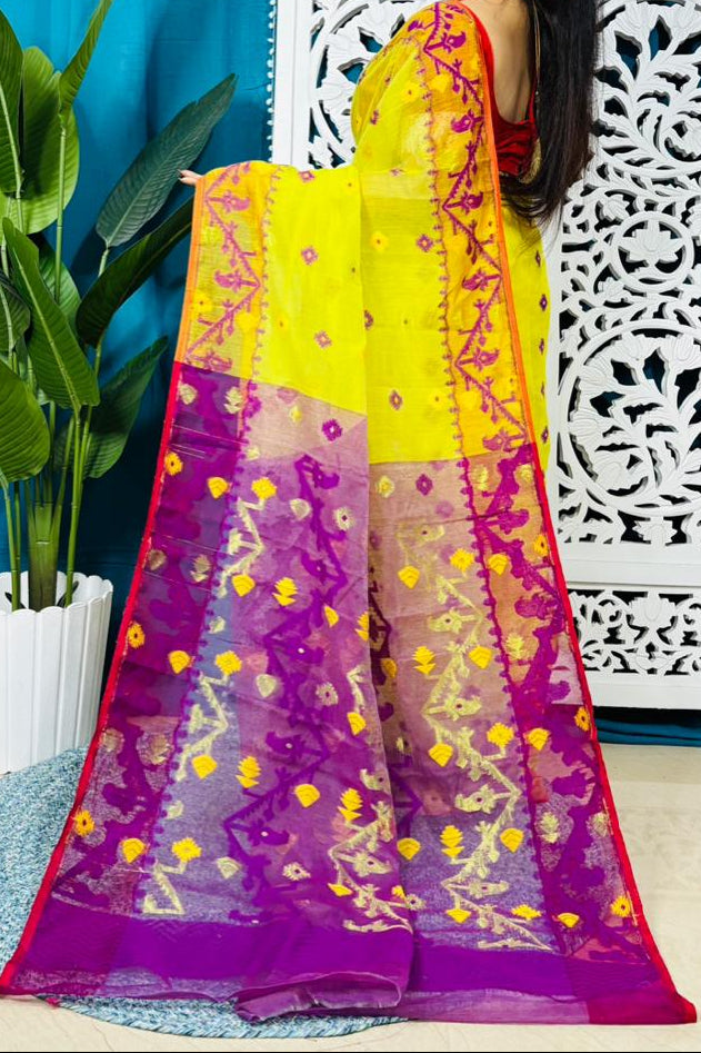 Ranga Probhat Jamdani Saree