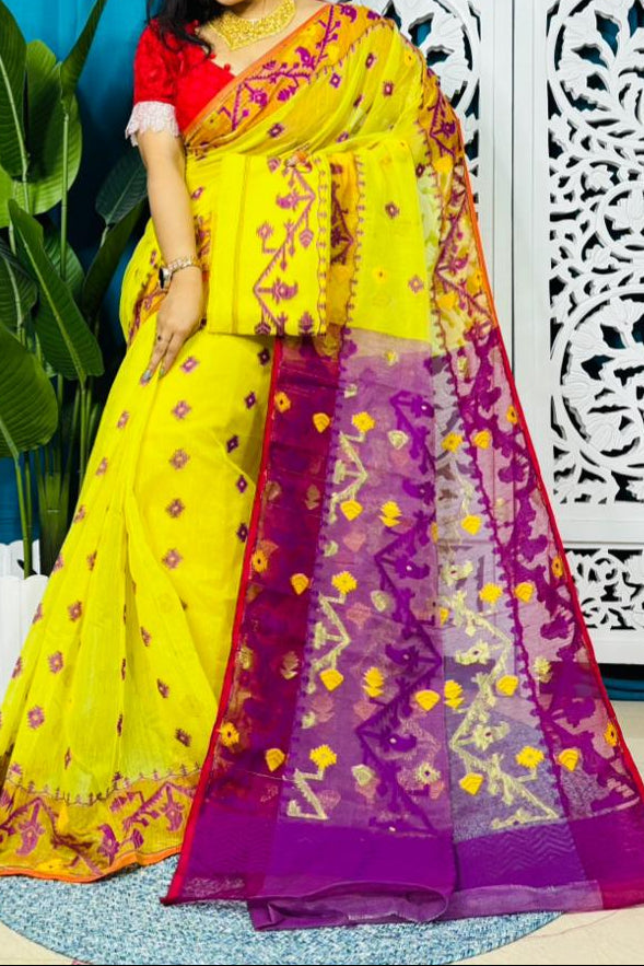 Ranga Probhat Jamdani Saree