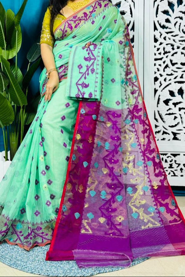 Ranga Probhat Jamdani Saree