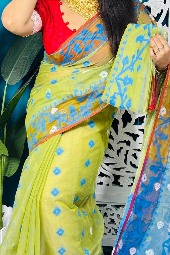 Ranga Probhat Jamdani Saree