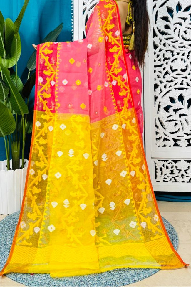 Ranga Probhat Jamdani Saree