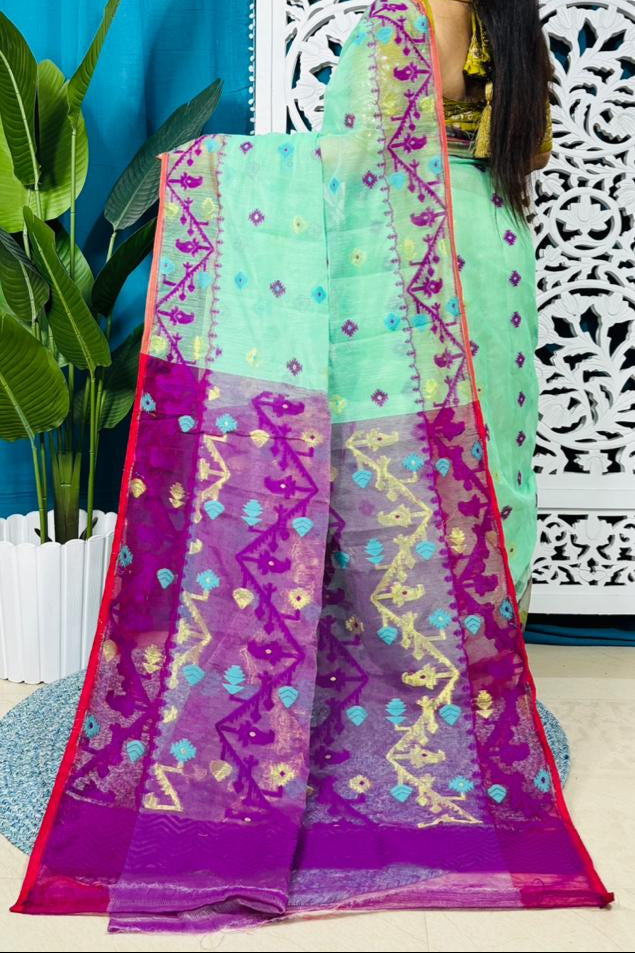 Ranga Probhat Jamdani Saree