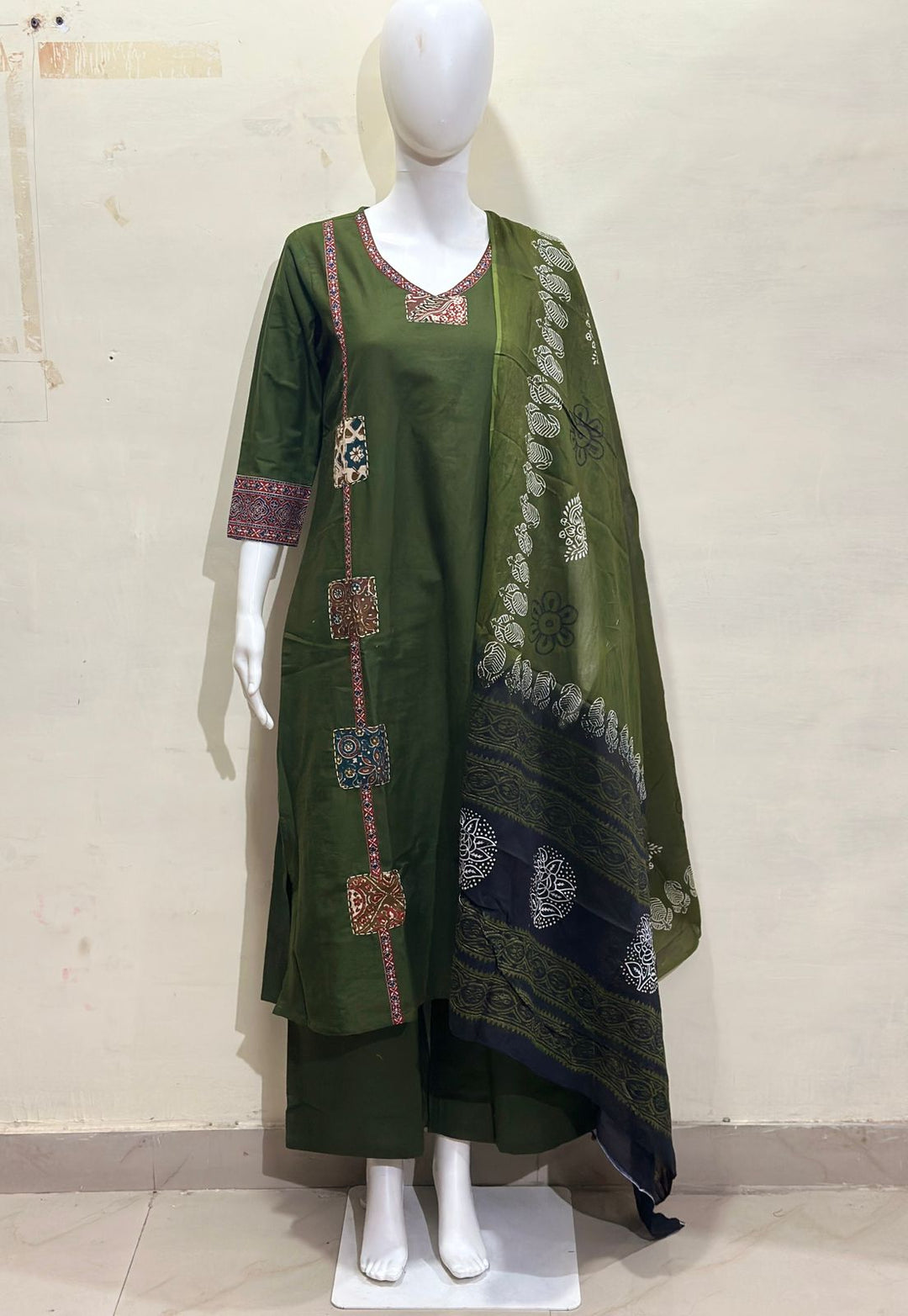 Scarlet Grace Cotton Kurti Set