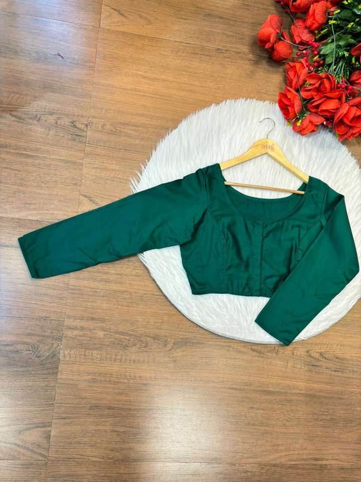 Solid Trends-Fancy Designer Blouse