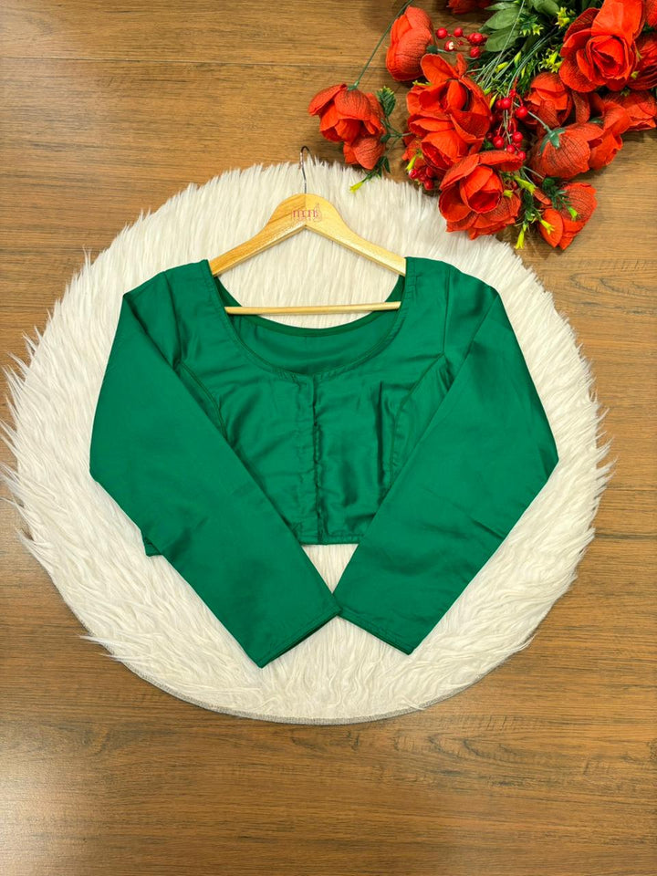 Solid Trends-Fancy Designer Blouse