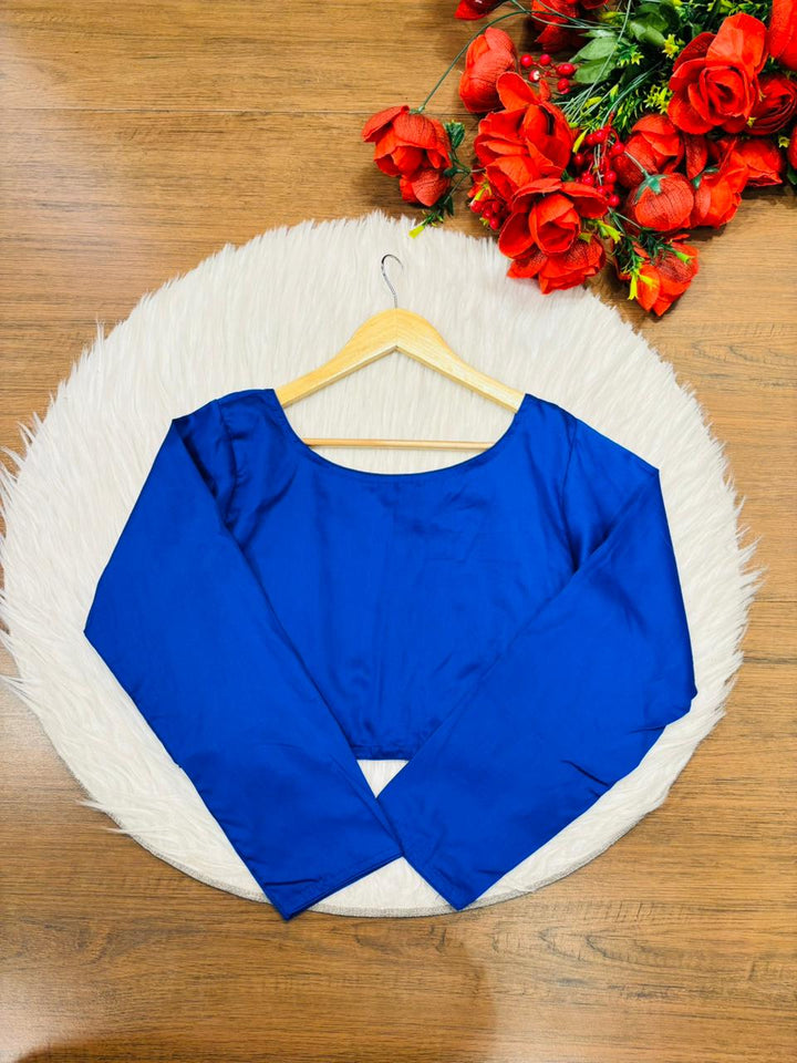 Solid Trends-Fancy Designer Blouse