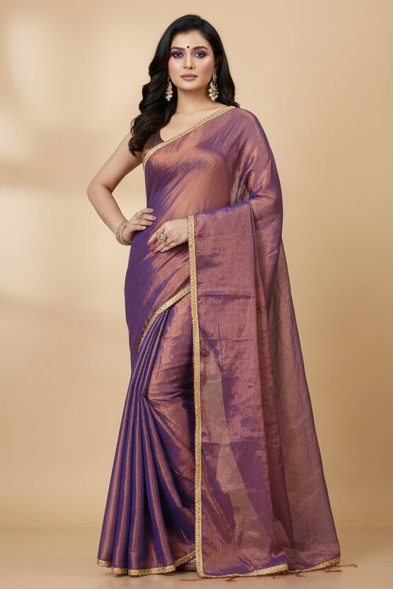 Sew In Style Raga Tissue Silk Saree