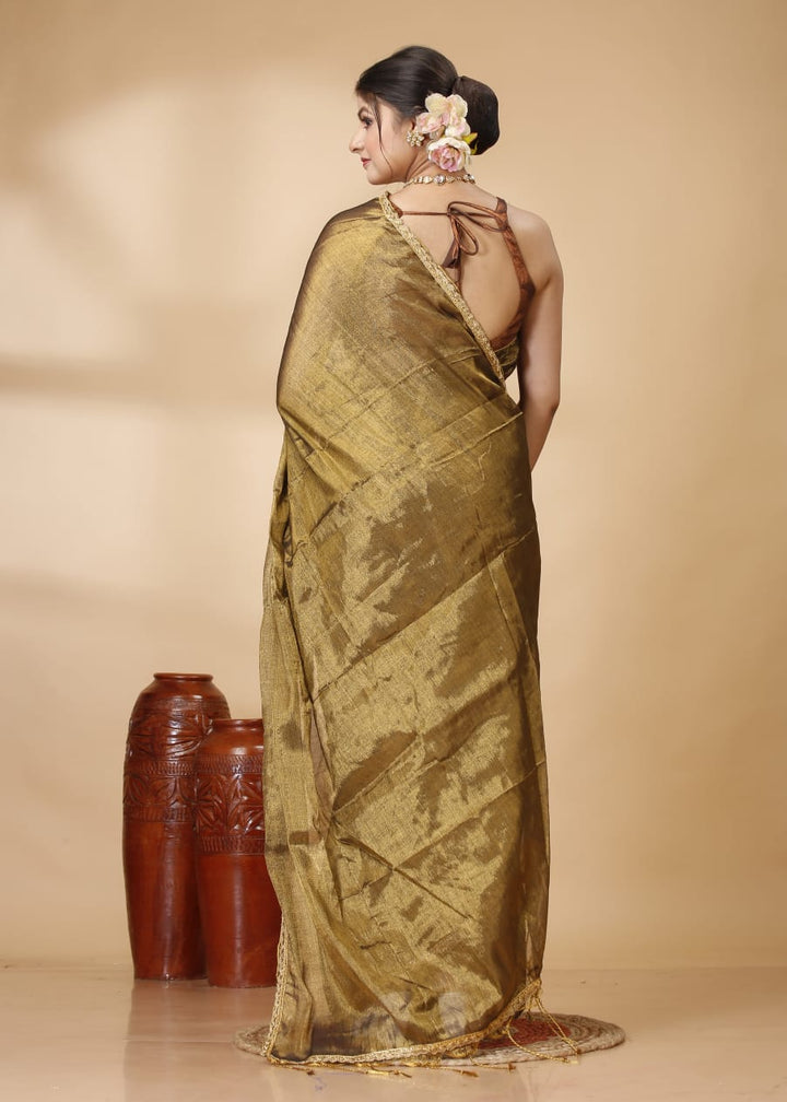 Sew In Style Raga Tissue Silk Saree