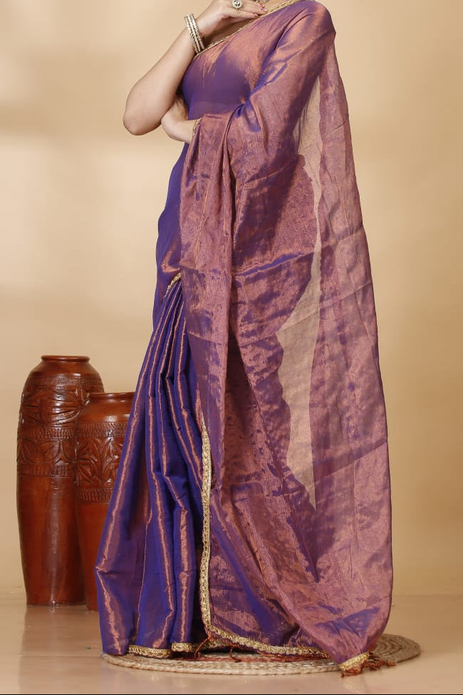 Sew In Style Raga Tissue Silk Saree