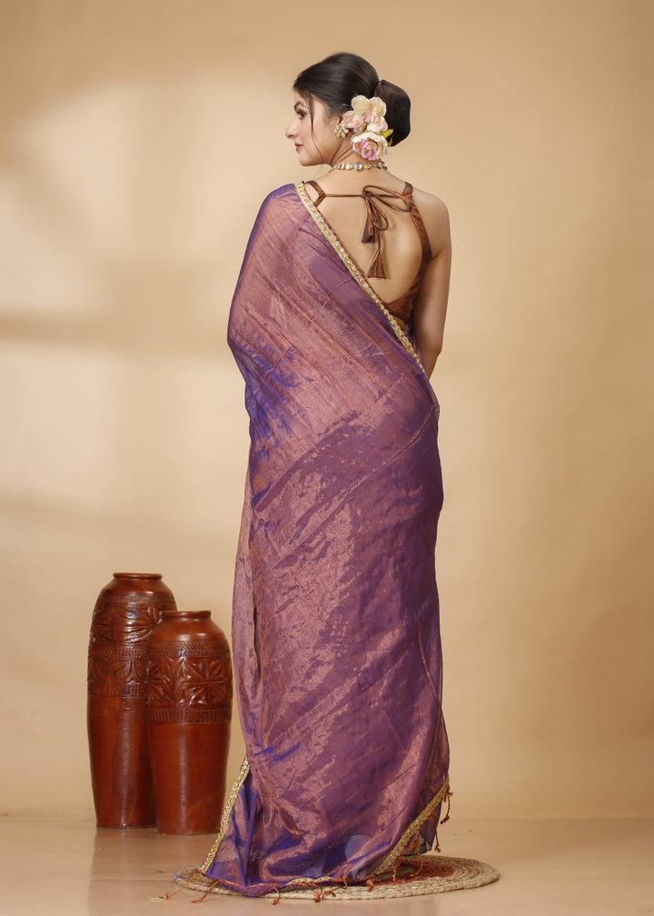 Sew In Style Raga Tissue Silk Saree