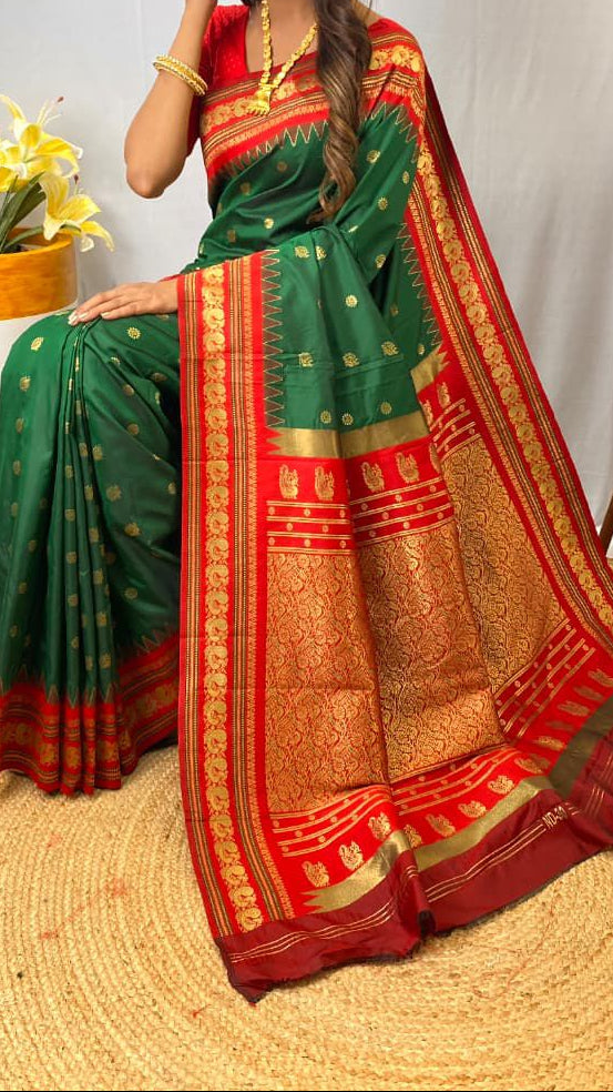 The Royal Loom Paithani Silk Saree
