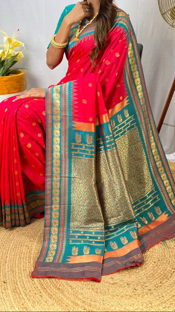 The Royal Loom Paithani Silk Saree
