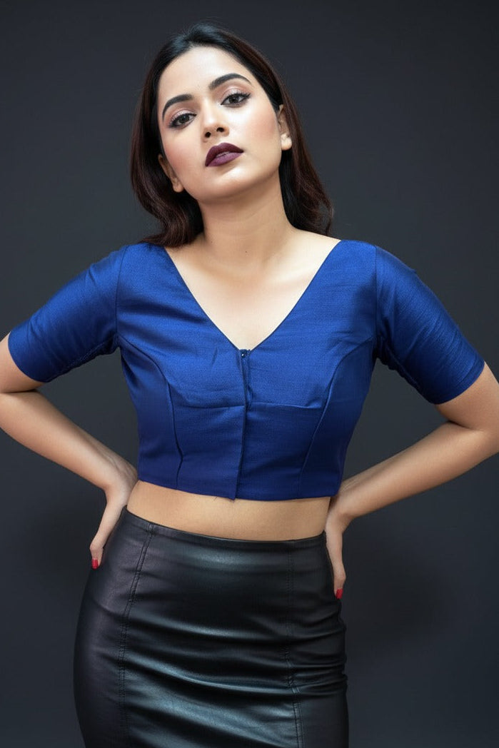 Fashion Chronicles Smoky Stretchable Blouse