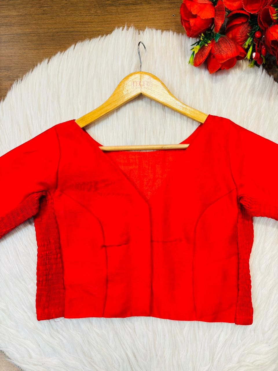 Fashion Chronicles Smoky Stretchable Blouse