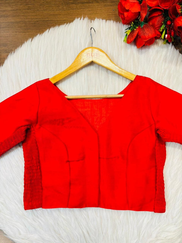 Fashion Chronicles Smoky Stretchable Blouse