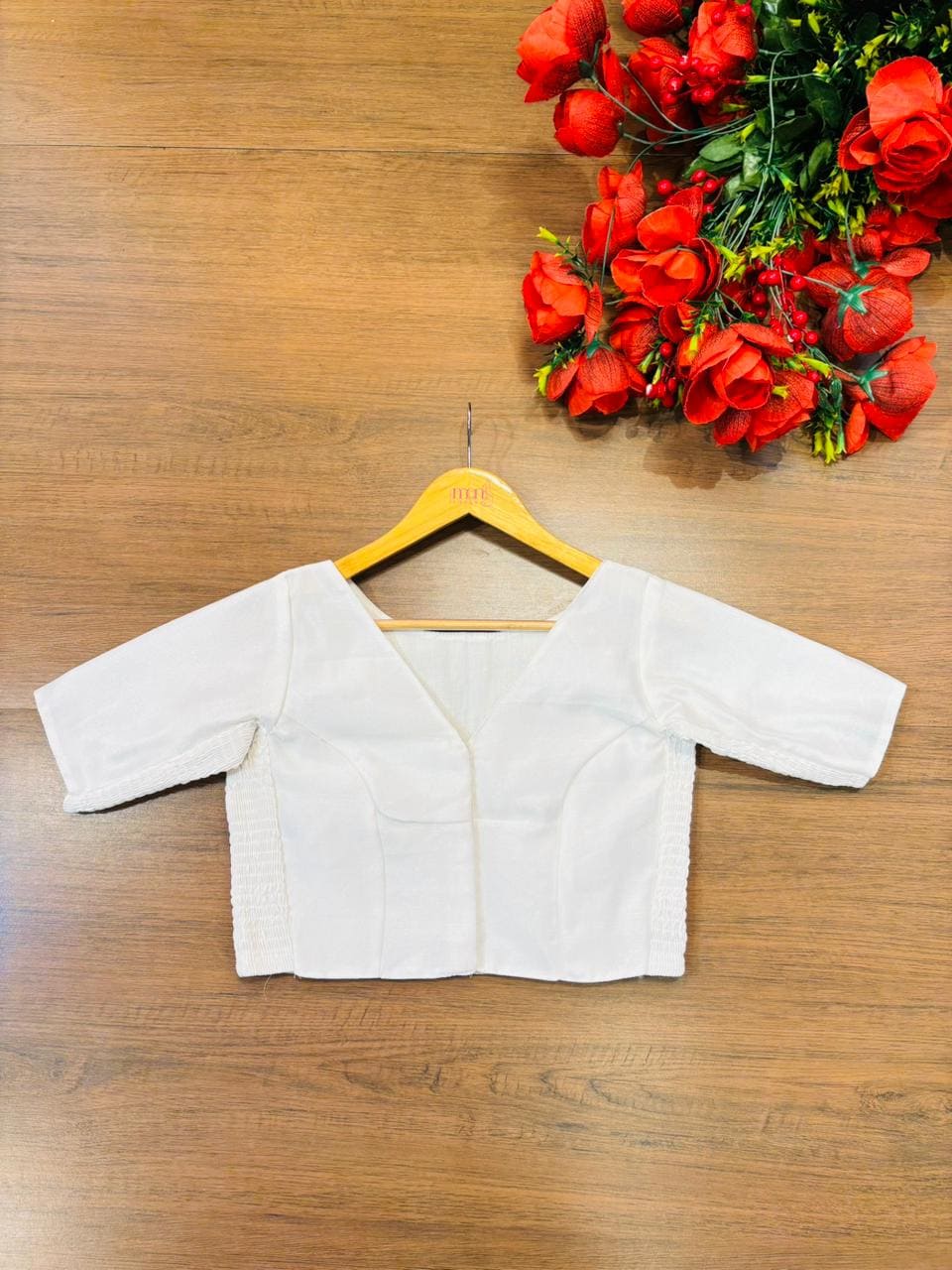 Fashion Chronicles Smoky Stretchable Blouse