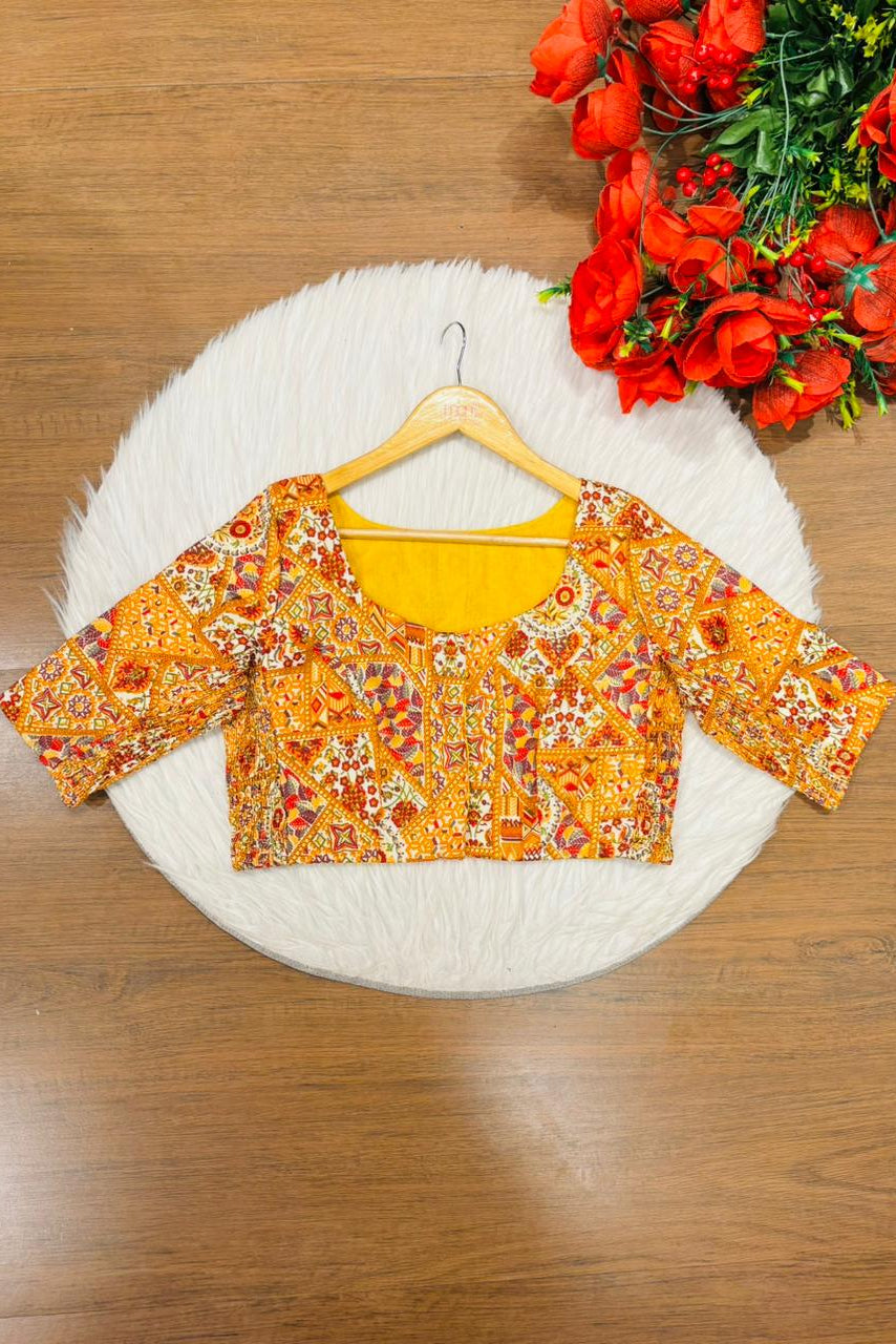 Flexi Dream -Smoky Stretchable Blouse