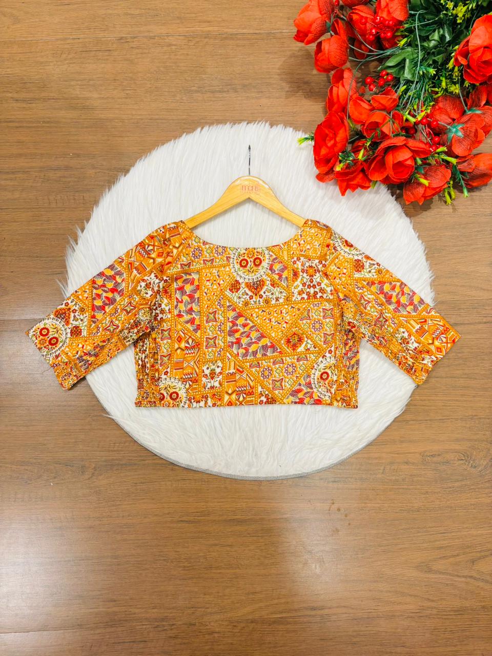 Flexi Dream -Smoky Stretchable Blouse