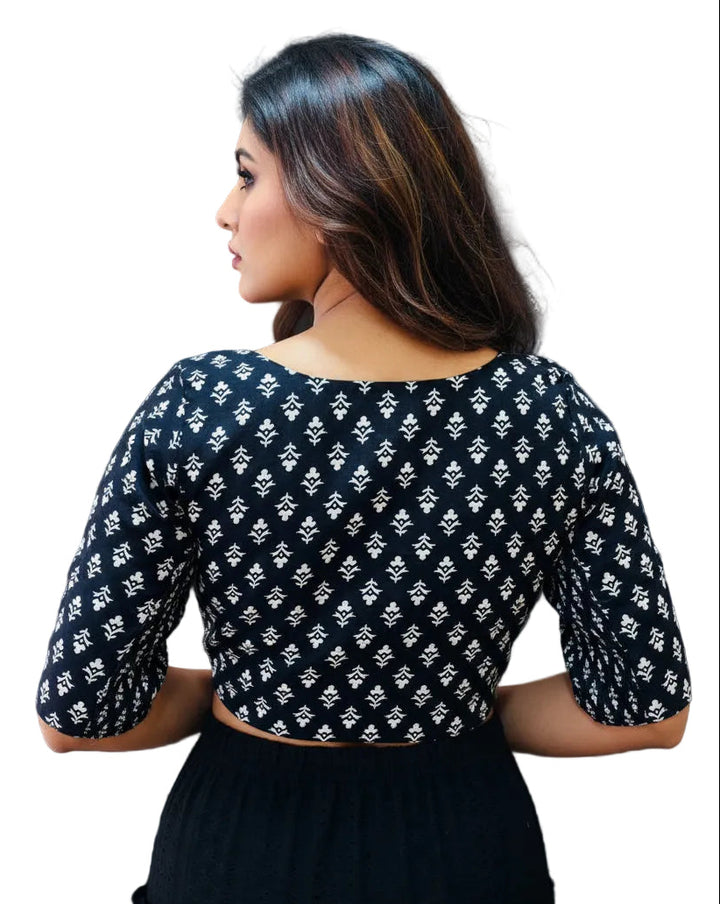 Flexi Dream -Smoky Stretchable Blouse