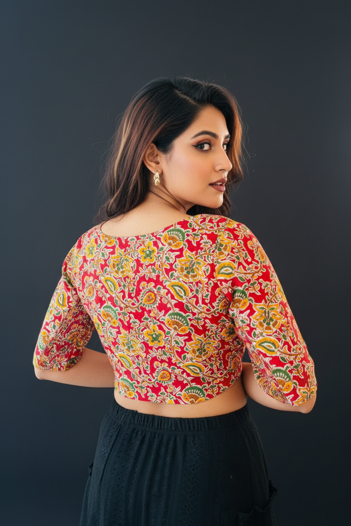 Flexi Dream -Smoky Stretchable Blouse