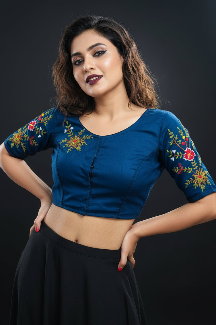 Premium Side Of Shopping- Handwork Blouse