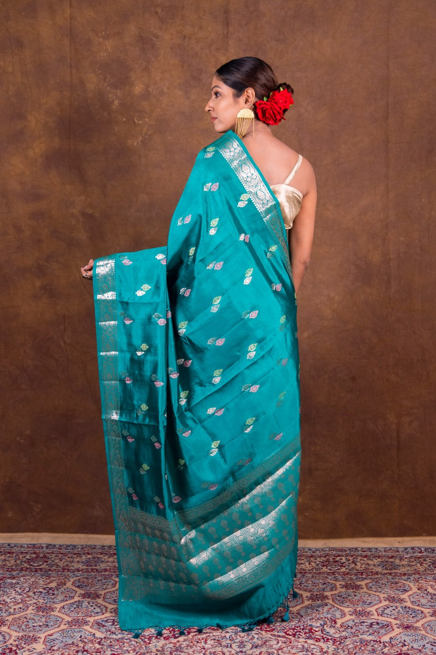 The Opulent Drape Banarasi Katan Silk Saree