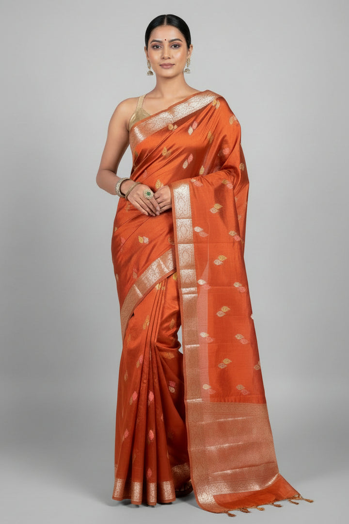 The Opulent Drape Banarasi Katan Silk Saree