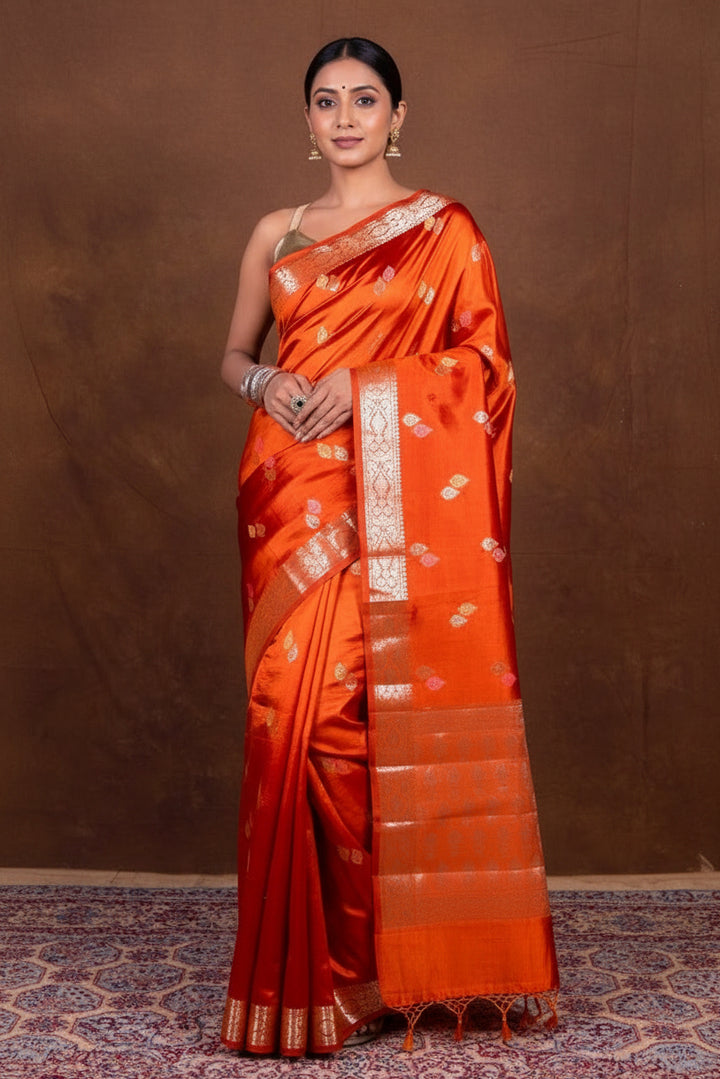 The Opulent Drape Banarasi Katan Silk Saree