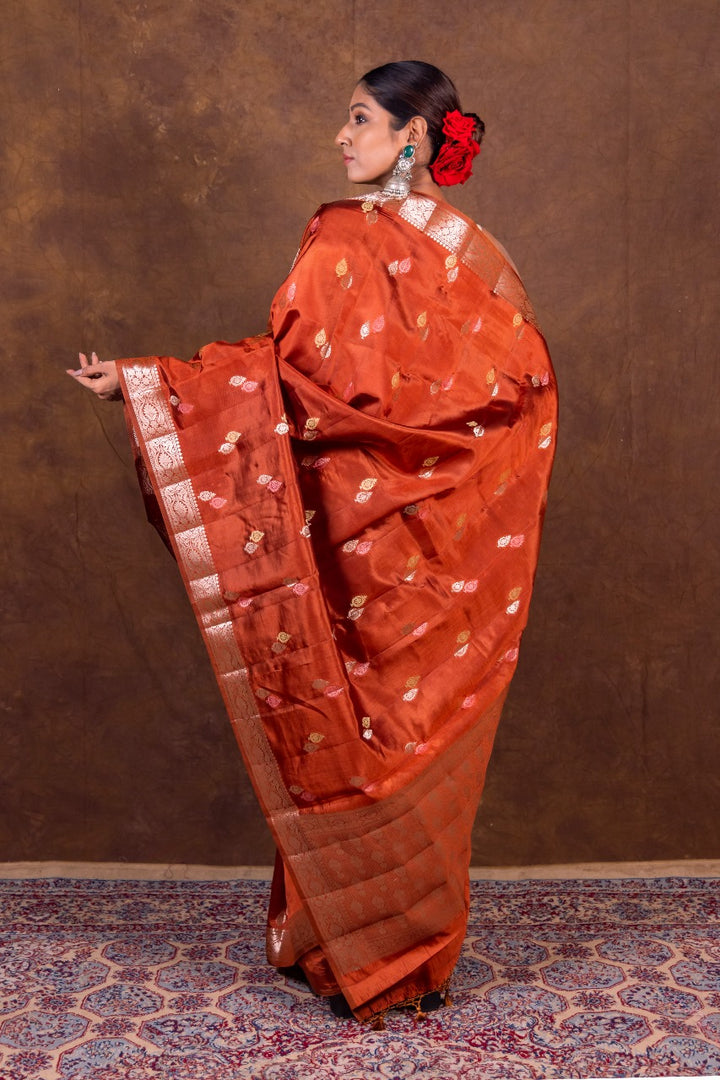 The Opulent Drape Banarasi Katan Silk Saree